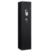 Digital Keypad Gun Safe Quick Access Electronic Storage Steel Security Cabinet - black