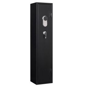 Digital Keypad Gun Safe Quick Access Electronic Storage Steel Security Cabinet - black