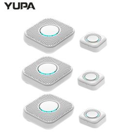 433MHZ Wireless Smart Doorbell LED Light 36 Songs Welcome Home Security EU US Pulg Button Doorbell - E - US plug
