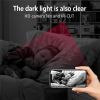TY9 Mini WiFi Camera Remote Monitoring Infrared Night Vision Recording HD Home Security Surveillance Micro USB Plug Camcorder built in 32GB - black