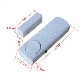 Magnetic Wireless Motion Detector Alarm Barrier Sensor for Home Security Door Alarm System - China