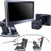Car Infant Baby Infrared Night Vision Rearview Mirror - Black