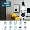 1080P Wireless E26 Bulb Camera WiFi Security Camera Smart IP Camera Night Vision +32G SD Card - 1set