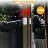 Wireless Window Door Magnet Alarms Magnetic Sensor Security Burglar Alarm For Kid Safety - White