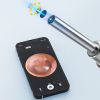 1080P HD WiFi Ear Endoscope With LED Light; 3.5mm Visual Ear Endoscope Camera Safe Ear Cleaning Endoscope Kit For Adults; Kids And Pets