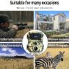 1080 HD Mini Outdoor Hunting Camera With Night Mode For Wildlife Tracking And Home Security - ArmyGreen