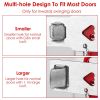 2Pcs Portable Travel Door Lock Home Hotel Apartment Security Lock Anti Theft Security Tool Door Safety Latch Lock - Door Lock