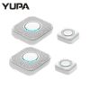 433MHZ Wireless Smart Doorbell LED Light 36 Songs Welcome Home Security EU US Pulg Button Doorbell - C - US plug