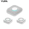 433MHZ Wireless Smart Doorbell LED Light 36 Songs Welcome Home Security EU US Pulg Button Doorbell - B - US plug