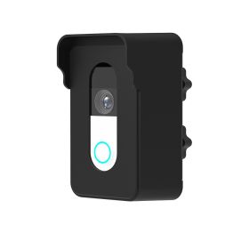 Anti-Theft Doorbell Brackets Adapted to Office Doorbell Mount Accessories - Black
