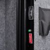 Digital Keypad Gun Safe Quick Access Electronic Storage Steel Security Cabinet - black