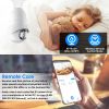 E27 WiFi Bulb Camera 1080P FHD WiFi IP Pan Tilt Security Surveillance Camera with Two Way Audio Night Vision Flood Light Motion Tracking Siren Functio