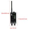 M8000 Professional Multi-Functional RF Detector Anti Anti-Monitor Anti-GpsTracker Detector - black