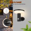 Inowel Solar Outdoor Wall Light Dusk to Dawn LED Lantern IP44 1960