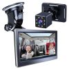 Car Infant Baby Infrared Night Vision Rearview Mirror - Black