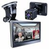 Car Infant Baby Infrared Night Vision Rearview Mirror - Black
