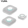 433MHZ Wireless Smart Doorbell LED Light 36 Songs Welcome Home Security EU US Pulg Button Doorbell - D - US plug