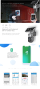 NST-31 360 Degree Small Wireless Solar Powered Security Camera With 100% Wire-Free Pan Tilt WiFi Outdoor Solar Power For Home Security built in 32GB -