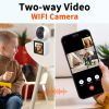 Two Way Video Camera Security Camera Indoor - White