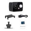 MD20 8 Hours Mini Cameras 1080P Small Home Security Surveillance Cam Video Recorder With Motion Detection Night Version Hidden Card built in 32GB - bl