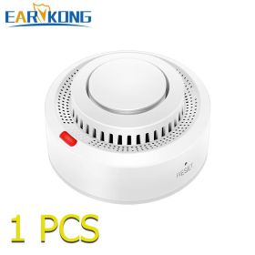 Tuya WiFi Smoke Alarm Fire Protection Smoke Detector Smokehouse Combination Fire Alarm Home Security System Firefighters - China - 1 pcs