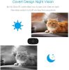 VW3 Mini Cameras PNZEO Home Security Cameras 1080P HD Wireless WiFi Remote View Camera Nanny Cam Small Recorder built in 32GB - black
