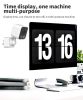 K01 1080p Wall Plug Camera Surveillance Video Voice Recorder IP Cam Indoor Home Security Clock Cameras Random Color Hidden built in 32GB - black